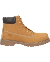 Docksteps - Camel Ankle Boots Leather - Lyst
