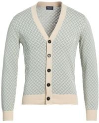 Drumohr - Cardigan Cotton, Linen - Lyst