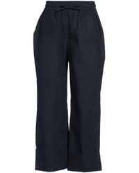 White Wise - Midnight Pants Cotton - Lyst