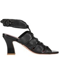 LORENA PAGGI - Sandals Leather - Lyst