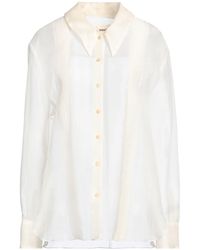 KHAITE - Shirt Silk - Lyst