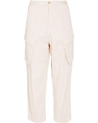 Semicouture - Pants Cotton, Elastane - Lyst