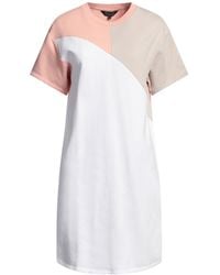 ARMANI EXCHANGE - Mini Dress Cotton - Lyst