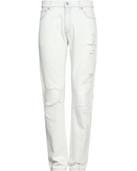 MSGM - Pantaloni Jeans - Lyst