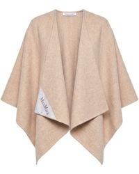 Max Mara - Cape Alpaca Wool, Polyamide, Wool - Lyst