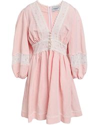 Forte - Mini Dress Viscose, Linen - Lyst