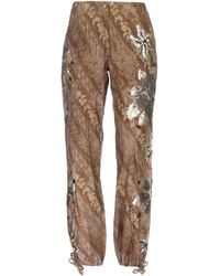 P.A.R.O.S.H. Pantalones - Marrón