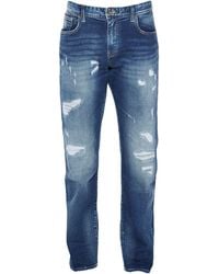 ARMANI EXCHANGE - Jeans Cotton, Polyester, Elastane - Lyst