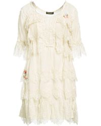 Twin Set - Mini Dress Viscose, Cotton, Polyamide, Polyester - Lyst