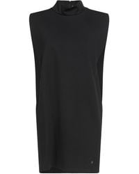 Please - Mini Dress Viscose, Polyamide, Elastane - Lyst