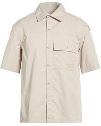 Maison Kitsuné - Taupe Shirt Cotton, Polyester - Lyst