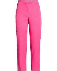 Gattinoni - Fuchsia Pants Polyester, Elastane - Lyst