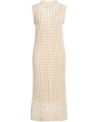Peserico - Midi Dress Alpaca Wool, Polyamide, Wool, Polyester - Lyst