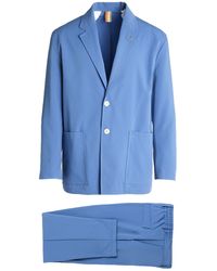 OVER/D - Slate Suit Polyester, Viscose, Elastane - Lyst