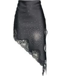 GIUSEPPE DI MORABITO - Midi Skirt Polyester, Elastane - Lyst