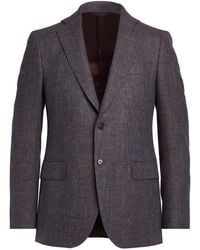 Tombolini - Blazer Wool, Cotton, Linen, Polyamide - Lyst