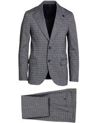Lardini - Midnight Suit Cotton, Linen, Polyamide, Elastane - Lyst