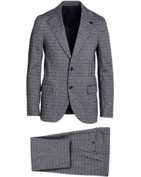Lardini - Midnight Suit Cotton, Linen, Polyamide, Elastane - Lyst