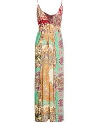Miss Bikini - Brick Maxi Dress Viscose - Lyst