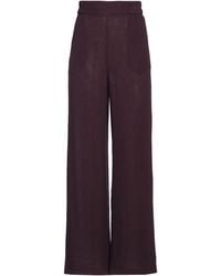 Momoní - Plum Pants Viscose, Wool - Lyst
