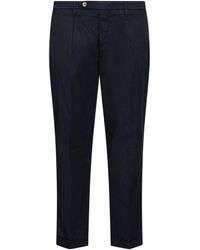 MICHELE CARBONE - Midnight Pants Linen, Cotton, Elastane - Lyst