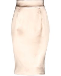 La Perla Midi Skirt - Natural