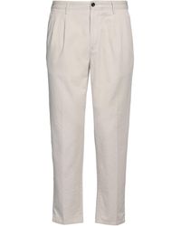 Incotex - Ivory Pants Cotton - Lyst
