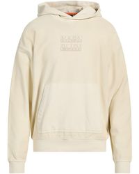 Napapijri - Ivory Sweatshirt Cotton - Lyst