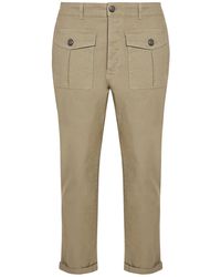 Brian Dales - Military Pants Cotton, Elastane - Lyst