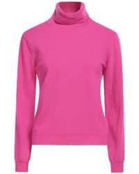 Bellwood - Fuchsia Turtleneck Wool, Cashmere - Lyst