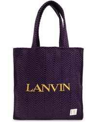 Lanvin - Bolso de asas largas - Lyst