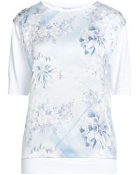 Leonard Paris - Top Silk, Elastane, Cotton, Modal - Lyst