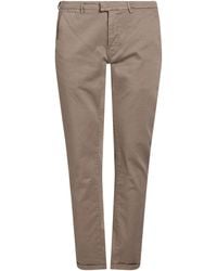 Tramarossa - Taupe Pants Cotton, Polyester, Elastane - Lyst