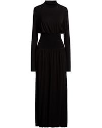 Sportmax - Bodycon Long Sleeve Turtleneck Dress - Lyst