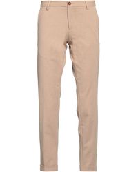 AT.P.CO - Sand Pants Cotton, Polyester, Elastane - Lyst
