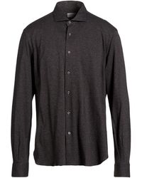 Orian - Charcoal Shirt Cotton - Lyst