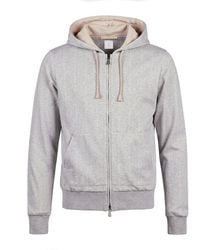 Eleventy - Platinum Light Sweatshirt Cotton, Cashmere, Silk - Lyst