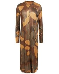Siyu - Robe midi - Lyst