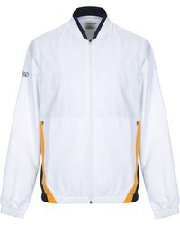 veste lacoste blanche