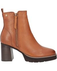 Carmela - Tan Ankle Boots Leather - Lyst