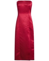 Carla G - Midi Dress Polyester - Lyst