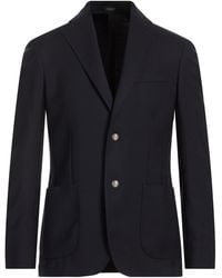 BRERAS Milano - Midnight Blazer Virgin Wool - Lyst