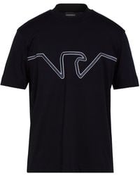 Emporio Armani - T-Shirt Cotton - Lyst