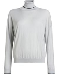 Eleventy - Sky Turtleneck Wool - Lyst