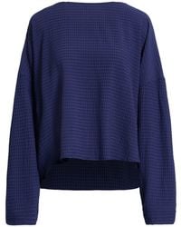 Emporio Armani - Top Lyocell, Viscose, Polyester, Elastane - Lyst