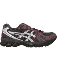 Asics - Gel-Kayano 14 Burgundy Sneakers Textile Fibers - Lyst