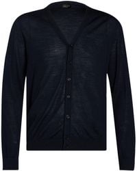 Roberto Collina - Cardigan Merino Wool - Lyst