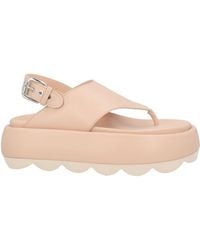 Agl Attilio Giusti Leombruni - Blush Thong Sandal Leather - Lyst