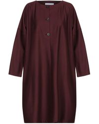 Harris Wharf London Robe aux genoux - Violet