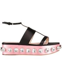 Giambattista Valli - Sandals Textile Fibers - Lyst